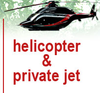 helicopter private jet